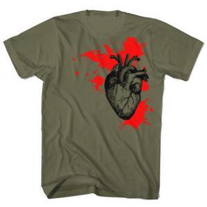 Anatomical Heart Shirt Bleeding Hea..