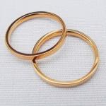 Knuckle Ring Sterling Silver 18k Gold Plated Set..