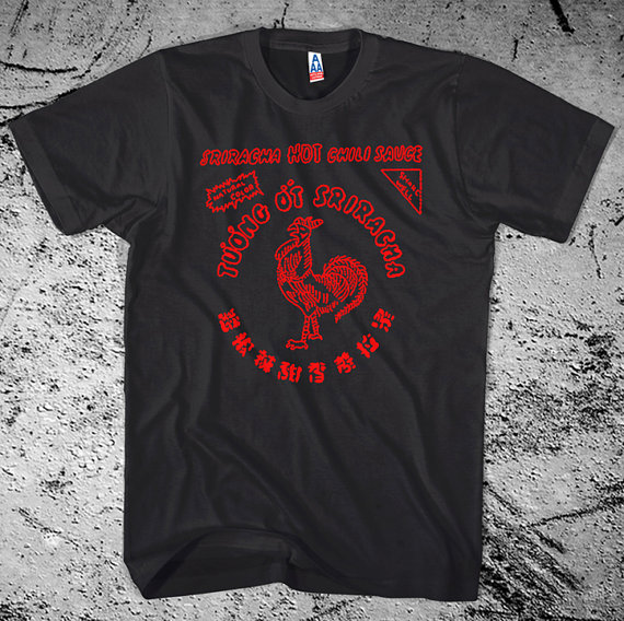 Sriracha Shirt Black FREE Ship 