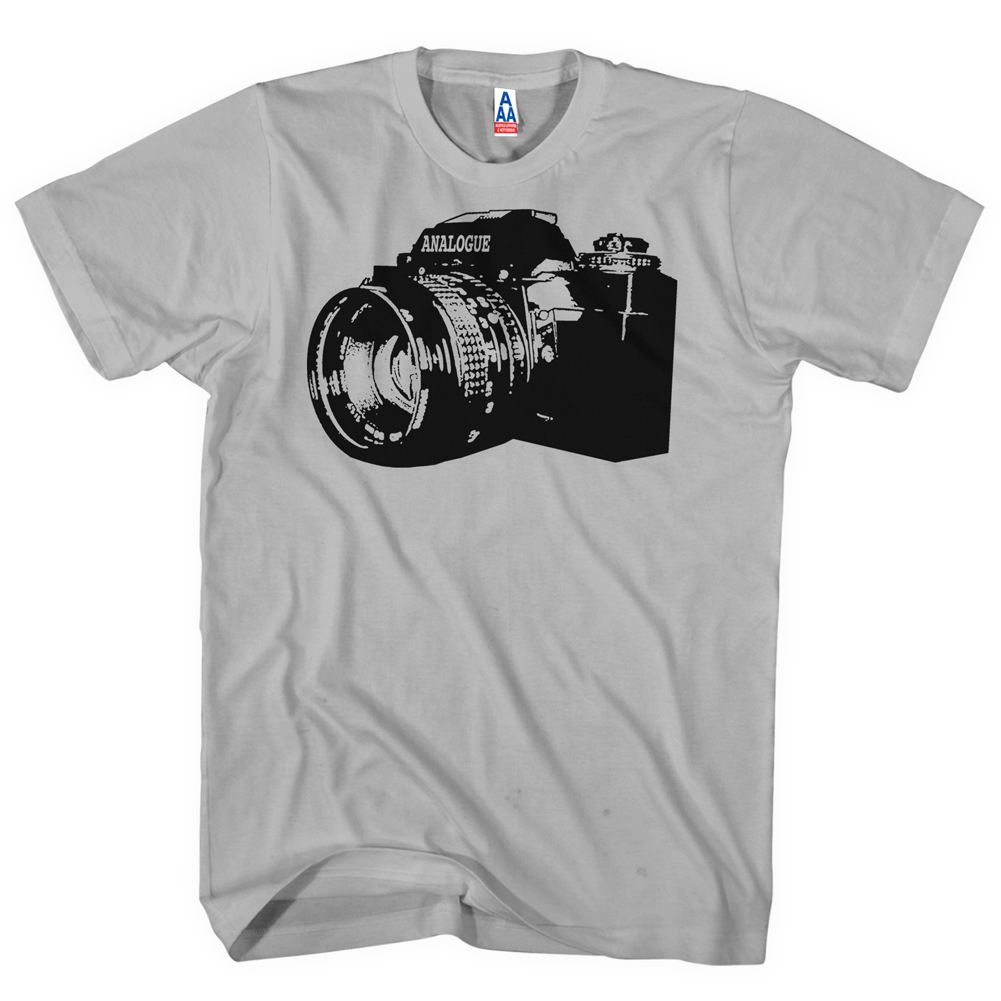 Vintage SLR 35mm Camera Shirt Free Shipping 